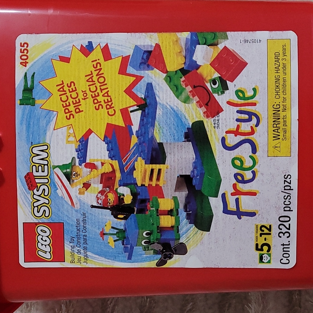 NEW RARE 1997 LEGO System 4055 SEALED Freestyle 320 Special Pieces Value Bucket